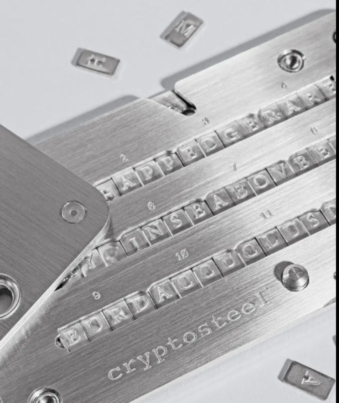 Ledger Cryptosteel Cassette Mnemonic