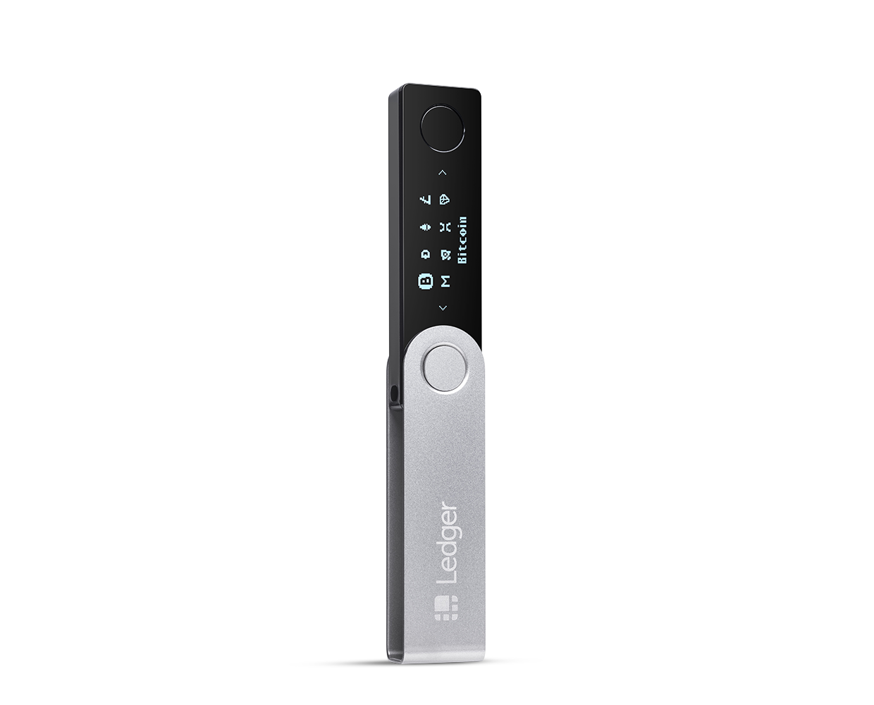 Ledger Nano X Hardware Wallet. Purple - Orange - Black