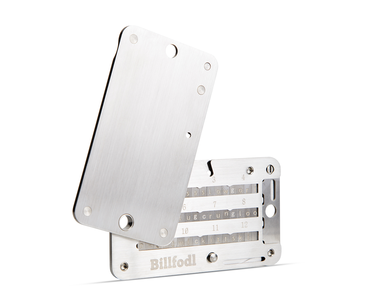 Ledger Billfodl Stainless Steel Recovery Seed Backup Tool