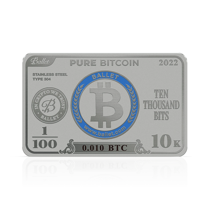 0.01 BTC (PURE Bitcoin)