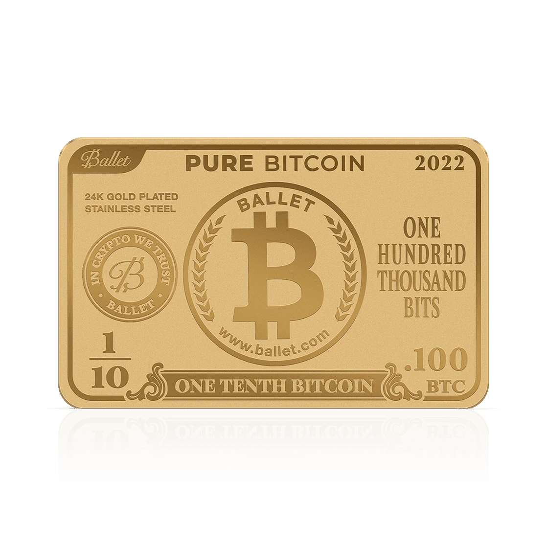 0.1 BTC (PURE Bitcoin)