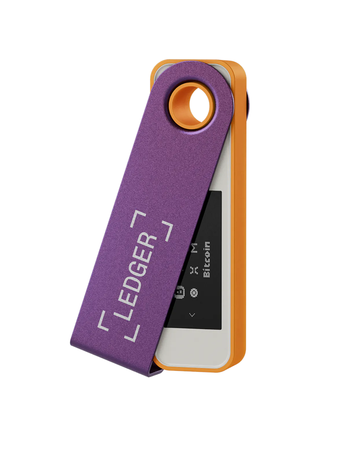 Ledger Nano S Plus Hardware Wallet - Black - Orange - Blue - White - Ice