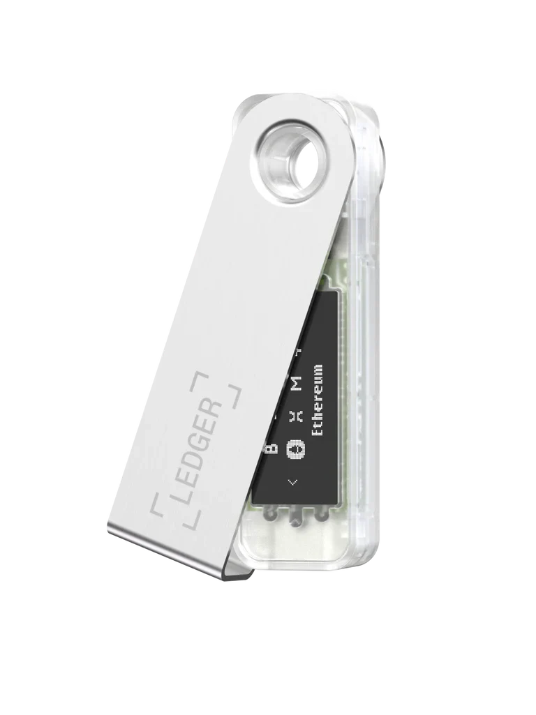 Ledger Nano S Plus Hardware Wallet - Black - Orange - Blue - White - Ice