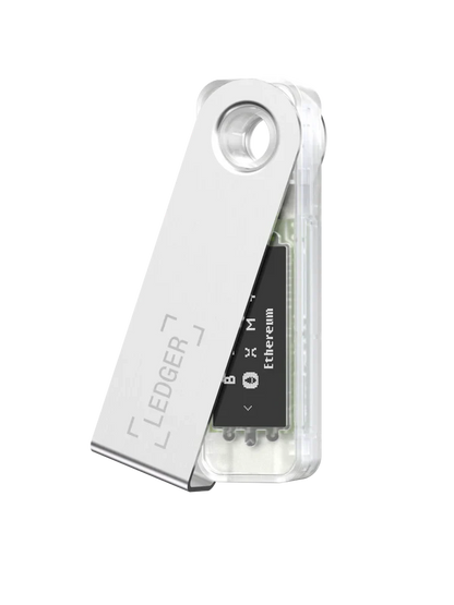 Ledger Nano S Plus Hardware Wallet - Black - Orange - Blue - White - Ice