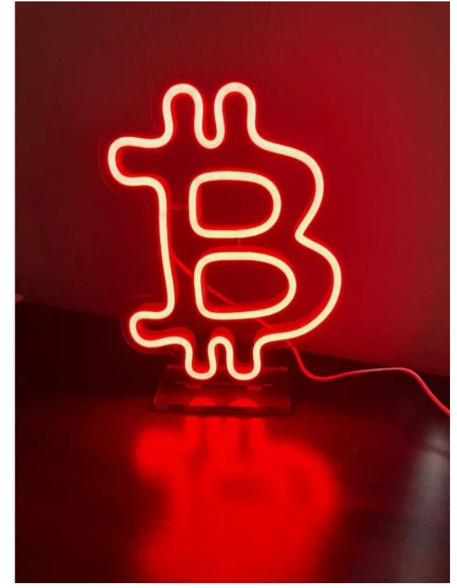 Bitcoin Neon Light