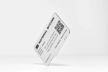 STANDARD Material Bitcoincold wallet